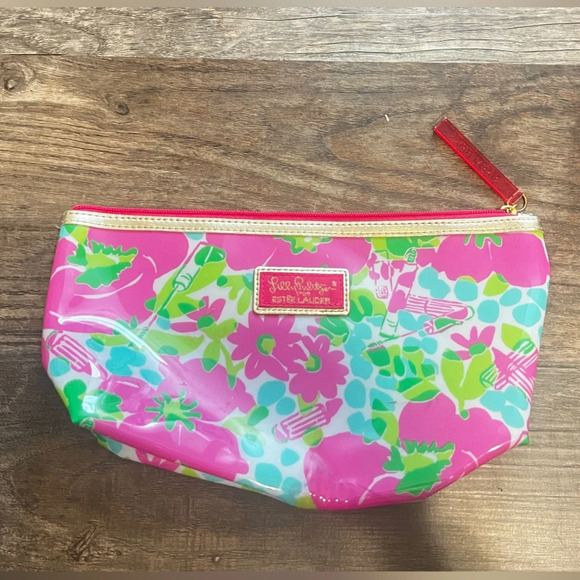 REMOVING TODAY FINAL PRICE Lilly Pulitzer x Estée Lauder Collab Plastic Bag - Picture 1 of 4